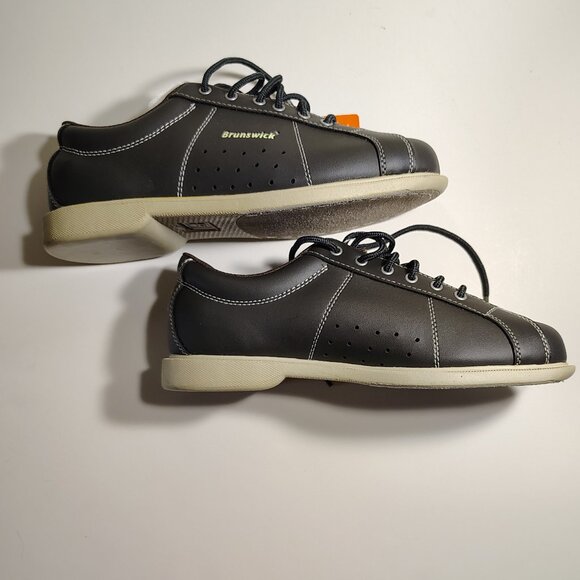 Brunswick Men's Striker Bowling Shoes Charcoal Gray Cushioned Size 8 - Picture 6 of 13